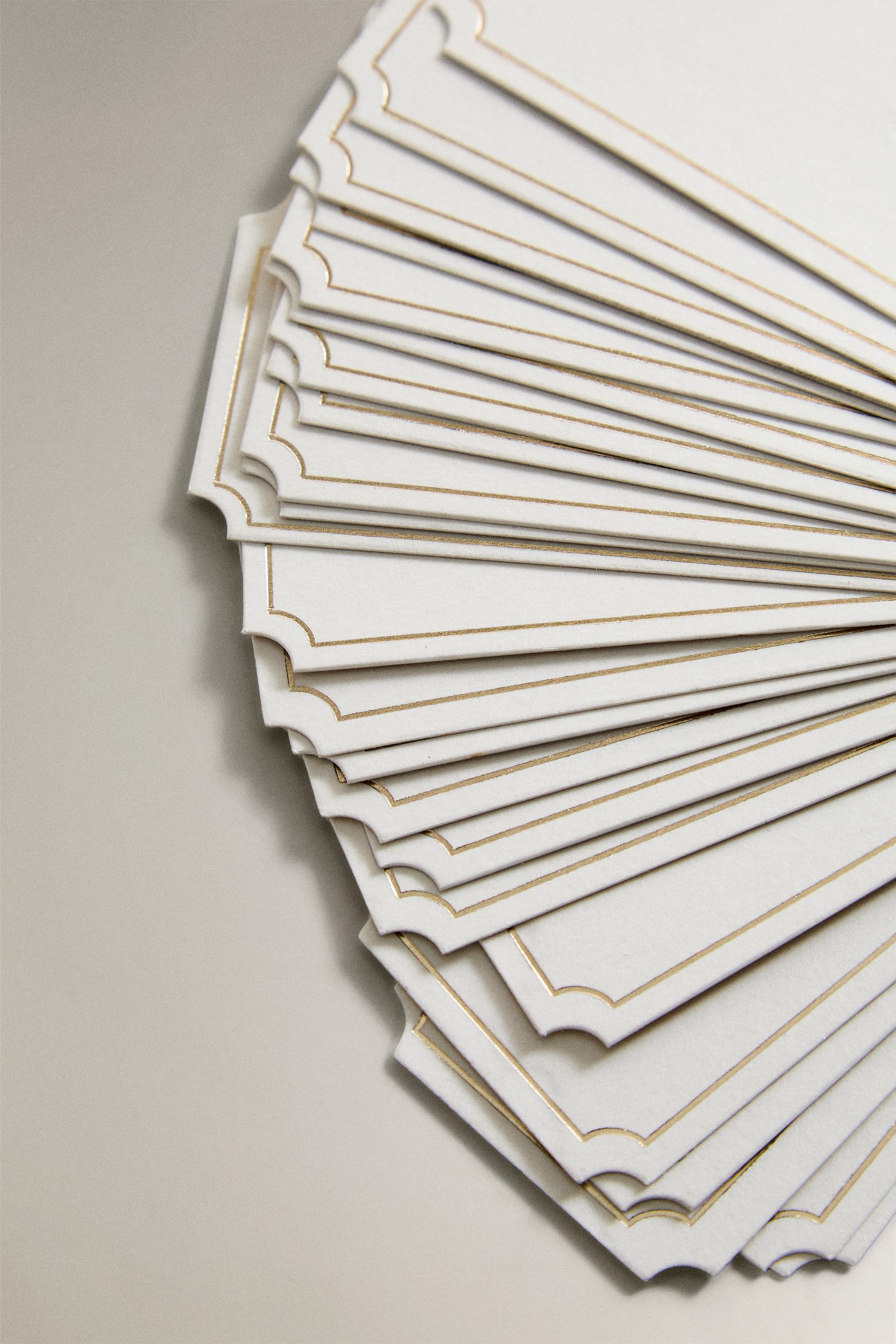 LOT MARQUE-PLACES CARTE DE NOËL (LOT DE 12)